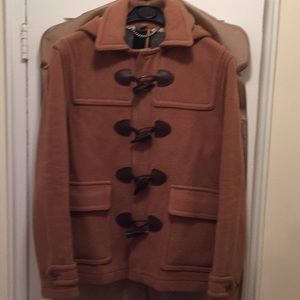Brand new Burberry Men duffle coat, size LG camel